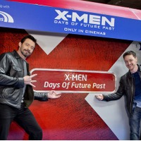 ロンドンにX-MENの痛列車?!　X-MENトレイン初披露に　ヒュー・ジャックマンもびっくり 画像