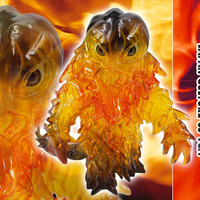 「ゴジラ」公害怪獣・ヘドラ、3形態がソフビ化！ 燃え盛る火焔イメージした“BLAZE Ver.”ボディに注目 画像