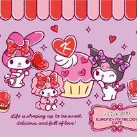 「KUROMI MY MELODY CAFE」（C）1976, 2020 SANRIO CO., LTD.　APPROVAL NO. L611679