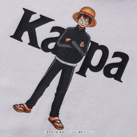 「ワンピース」×Kappaコラボフーディ・Tシャツ フーディ各9,800円（税抜き）Tシャツ各5,900円（税抜き）（C）尾田栄一郎／集英社・フジテレビ・東映アニメーション