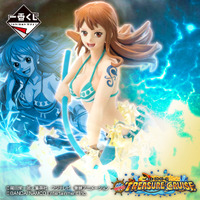 「一番くじ ワンピース with ONE PIECE TREASURE CRUISE」B賞：ナミ トレジャークルーズ フィギュア(全1種) 約18cm（C）尾田栄一郎／集英社・フジテレビ・東映アニメーション（C）BANDAI NAMCO Entertainment Inc.