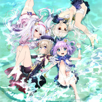 『アズールレーン びそくぜんしんっ！』キービジュアル（C）Manjuu Co.,Ltd., Yongshi Co.,Ltd.& Yostar, Inc.／ホリ , 一迅社／ Yostar Pictures, Inc.