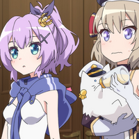 『アズールレーン びそくぜんしんっ！』#03「リアルは神ゲーなんです？」先行場面カット（C）Manjuu Co.,Ltd., Yongshi Co.,Ltd.& Yostar, Inc.／ホリ , 一迅社／ Yostar Pictures, Inc.