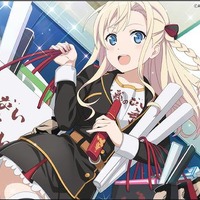 ハイスクール・フリート 艦隊バトルでピンチ！　ミニアクリルアート（C）AAS/海上安全整備局