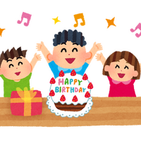 誕生日を祝ったキャラは？