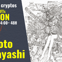 ゴンゾ、「ガンダムZZ」小林誠によるアートNFTのオークション開催　「SAMURAI cryptos」プロジェクト第1弾 画像