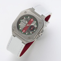 「仮面ライダーV3」腕時計が登場！シルバーに赤・緑の文字盤でボディーを表現 画像
