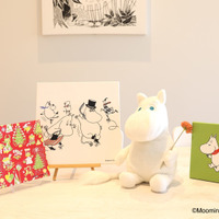 「ファブリックパネル」左から2,500円/3,200円/2,500円（C）Moomin Characters