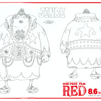 『ONE PIECE FILM RED』映画オリジナル“フェス衣裳”ジンベエ（C）尾田栄一郎／2022「ワンピース」製作委員会　