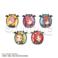 「映画『五等分の花嫁』 POP UP STORE in 東急ハンズ」トレーディングスタンドバッジ Little devil（1PACK 880円 1BOX 4,400円）（C）春場ねぎ・講談社／映画「五等分の花嫁」製作委員会