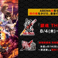 『銀魂 THE FINAL』＆『劇場版銀魂 完結篇 万事屋よ永遠なれ』（C）空知英秋／劇場版銀魂製作委員会