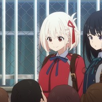 「TVアニメ『リコリス・リコイル』PV場面カット」（C）Spider Lily／アニプレックス・ABC アニメーション・BS11