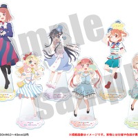 「私に天使が舞い降りた！×サンリオキャラクターズ」アクリルスタンドフィギュア（全6種） 各1,320円(税込)（C）椋木ななつ・一迅社／わたてん製作委員会（C）椋木ななつ・一迅社／わたてんプレフレ製作委員会