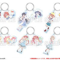 「私に天使が舞い降りた！×サンリオキャラクターズ」キーリング（全6種） 各1,650円(税込)（C）椋木ななつ・一迅社／わたてん製作委員会（C）椋木ななつ・一迅社／わたてんプレフレ製作委員会