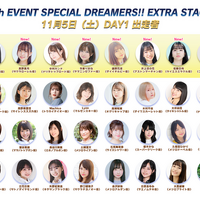 「ウマ娘 プリティーダービー 4h EVENT SPECIAL DREAMERS!! EXTRA STAGE」DAY1出走者（C）Cygames, Inc