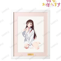 「描き下ろしイラスト 彼シャツver. キャラファイングラフ」 ¥14,300(税込)（C）宮島礼吏・講談社／「彼女、お借りします」製作委員会2022（R）KODANSHA