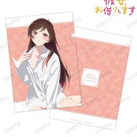 「描き下ろしイラスト 彼シャツver. クリアファイル」¥440(税込)（C）宮島礼吏・講談社／「彼女、お借りします」製作委員会2022（R）KODANSHA