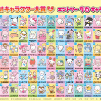 「2023年サンリオキャラクター大賞」エントリー90キャラクター（C）’23 SANRIO （C）’23 SANRIO/SEGATOYS （C）’23 SANRIO/SHOCHIKU （C）’23 JMA Co., Ltd CHOCOLATE JAPANCD PC MMP,TX S/D・G S/F・G SP-M S/T・F 著作 （株）サンリオ