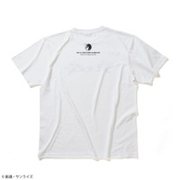 「STRICT-G『機動戦士ガンダムUC』半袖Tシャツ」ロゴ結晶柄（ホワイト）各4,730円（税込）（C）創通・サンライズ