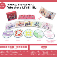 「マクロスΔ」ライブベストアルバム「Absolute LIVE!!!!!」パッケージ展開図（初回限定盤）（C）2023 BIGWEST/MACROSS DELTA PROJECT