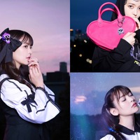 「上坂すみれ×MILK」コラボグッズ／SUMIREバレッタ＆CAT SKULLkeyチャーム／ネックレス