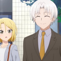 『うちの会社の小さい先輩の話』第1話「うちの会社の先輩は小さくて可愛い」先行場面カット（C）斎創・竹書房／「うちの会社の小さい先輩の話」製作委員会