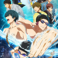 「劇場版 Free!-the Final Stroke-」前編キービジュアル（C）おおじこうじ・京都アニメーション／岩鳶町後援会2021