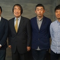 左から企画・総監督：小川洋一氏、白組　代表取締役社長　島村達雄、監　督：河村友宏、監　督：小森啓裕