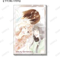 『君に届け』番外編 3巻扉イラスト スクエア缶バッジ AMNIBUS限定特典（C）椎名軽穂／集英社