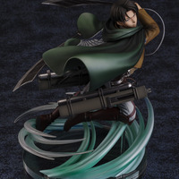 「TVアニメ『進撃の巨人』人類最強の兵士 リヴァイ 1/6スケールフィギュア」42,000円（税込）（C）諫山創・講談社／「進撃の巨人」The Final Season製作委員会