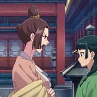 TVアニメ『薬屋のひとりごと』第13話「外廷勤務」先行場面カット（C）日向夏・イマジカインフォス／「薬屋のひとりごと」製作委員会