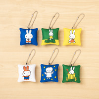 『ミッフィー』「miffy café tokyo」「クッションキーホルダー（全6種）」各990円（税込）Illustrations Dick Bruna（C）copyright Mercis bv,1953-2024　www.miffy.com