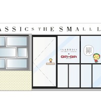 「CLASSICS the Small Luxury」日本橋人形町店 ショーウィンドーのイメージ（C）さくらももこ