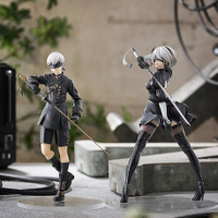 ひらめくスカートから覗く太もも…！『ニーア オートマタ』より「2B」「9S」がお手頃価格でフィギュア化―2人揃えて並べたい