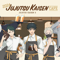 「呪術廻戦 0」カフェがオープン！乙骨憂太、狗巻棘らがエプロン姿に♪“祈本里香の顕現”はパンケーキに!? 画像