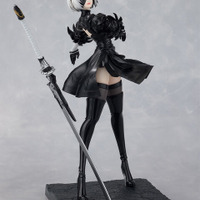 スラリと伸びた美脚に見惚れる！アニメ『NieR:Automata』より「2B」「9S」がフィギュア化―ゴーグルを外して素顔も楽しめる