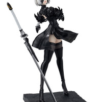 スラリと伸びた美脚に見惚れる！アニメ『NieR:Automata』より「2B」「9S」がフィギュア化―ゴーグルを外して素顔も楽しめる