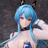 なんという透け透け感…！『勝利の女神：NIKKE』から「ヘルム」が水着姿でフィギュア化―透明素材をフル活用した逸品 画像