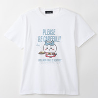 Tシャツ　ハチワレ　ホワイト