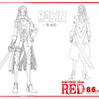 ロビン『ONE PIECE FILM RED』映画オリジナル衣裳第2弾（C）尾田栄一郎／2022「ワンピース」製作委員会