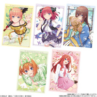 「五等分の花嫁＊ウエハース」（20個入）3,300円（税込）（C）春場ねぎ・講談社／「五等分の花嫁＊」製作委員会（C）春場ねぎ・講談社／「五等分の花嫁∽」製作委員会