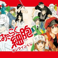 「はたらく細胞」赤血球と血小板が元気いっぱい！ 「くじ引き堂」に原作イラストグッズ登場 画像