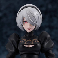 この太もも動かせるぞ！「NieR:Automata Ver1.1a」より「2B」がfigma化―ディスプレイを盛り上げる「ポッド０４２」「白の契約」なども付属