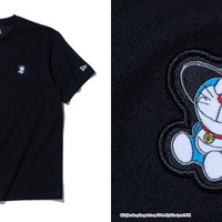 ニューエラ『ドラえもん』オリジナルコレクション「3Pieces Pack T-shirts with Wappens」（C）Fujiko-Pro, Shogakukan, TV-Asahi, Shin-ei, and ADK