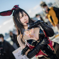 【コスプレ】曲線美が際立つバニーガール！YouTube登録者約74万の韓国美女レイヤーに見惚れてしまう【写真7枚】 画像