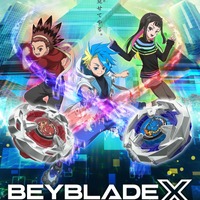 『BEYBLADE X』キービジュアル（C）Homura Kawamoto, Hikaru Muno, Posuka Demizu, BBXProject, TV TOKYO