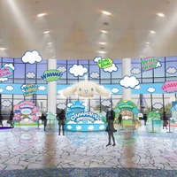 体験型イベント「シナモロール　バースデーパーティにいかなくちゃ！」会場イメージ