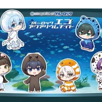 「サンシャイン水族館×ブルーロック『ブルーロックエゴアクアリウムナイト』」描き起こしミニキャライラスト