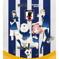 「SPY×FAMILY」アーニャたちとサッカー日本代表をお祝い！アディダス製Tシャツやお守りなど登場　コラボ第2弾