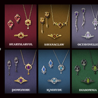 「ツイステ」リドル、レオナ、アズールら寮生22人＆ハーツラビュル寮などイメージ！コレクションジュエリー全58種再販決定♪ 画像